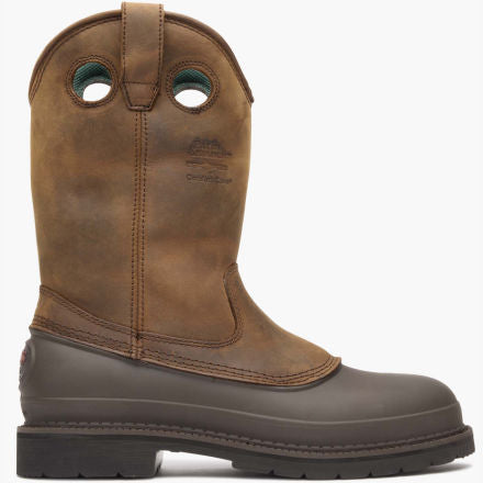 georgia boot Georgia Boot Muddog Wellington Work Boot MISSISSIPPI BROWN