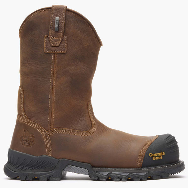 georgia boot Georgia Boot Rumbler Composite Toe Waterproof Pull-on Work Boot
