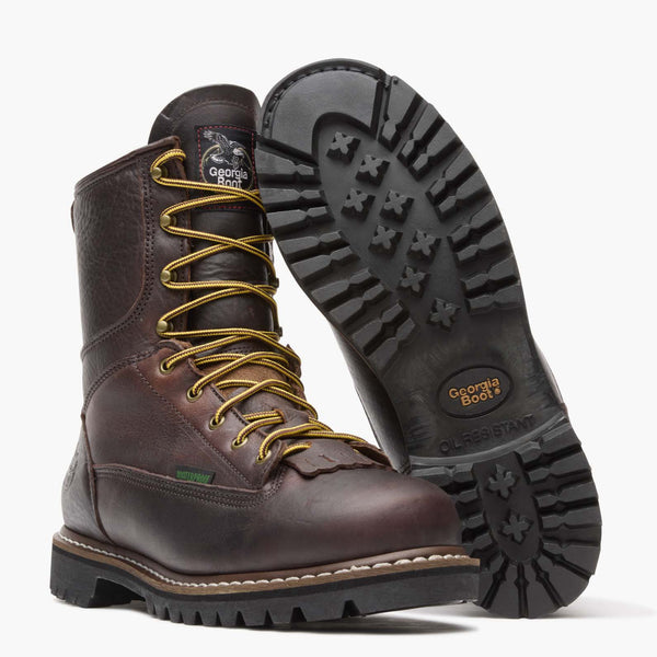 Georgia Boot Georgia Boot Steel Toe Waterproof Lace-To-Toe Work Boot