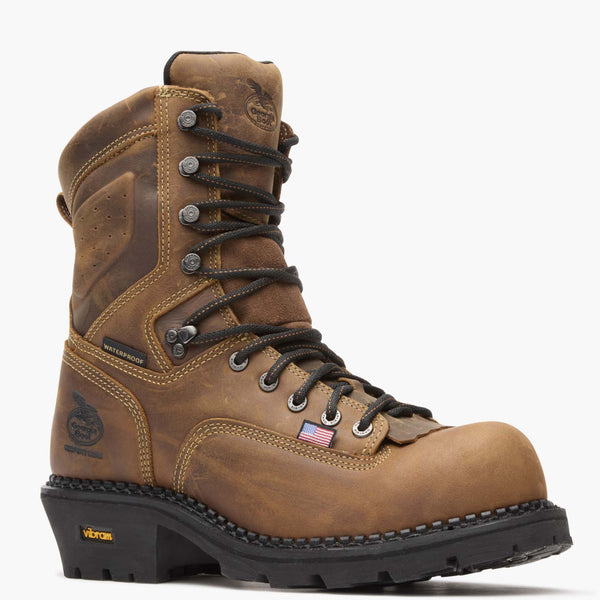 Georgia Boot Georgia Boot USA Logger Composite Toe Waterproof Work Boot
