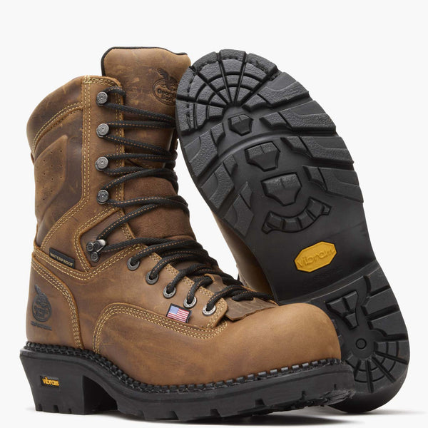 Georgia Boot Georgia Boot USA Logger Composite Toe Waterproof Work Boot