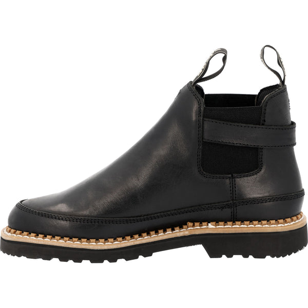 Georgia Boot Georgia Boot Women's Black Buckle Chelsea Romeo