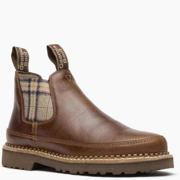 Georgia Boot Georgia Boot Women's Plaid Chelsea Romeo Shoe