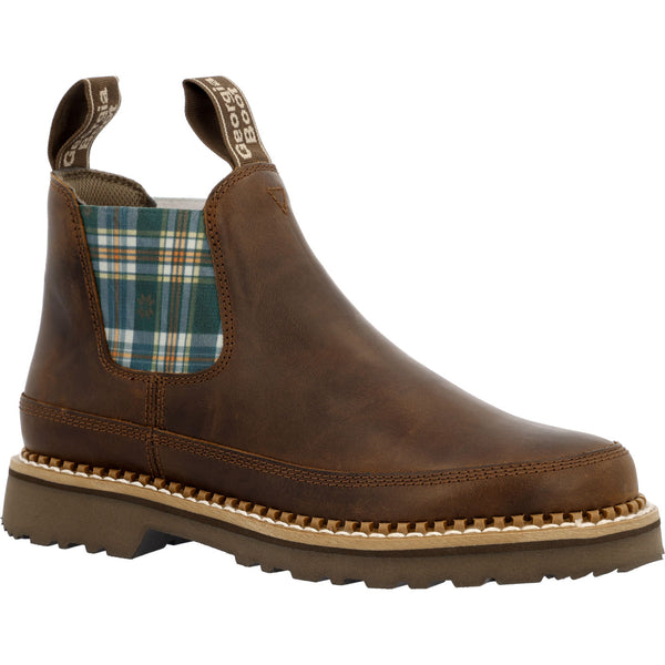 Georgia Boot Georgia Boot Women's Plaid Chelsea Romeo Shoe