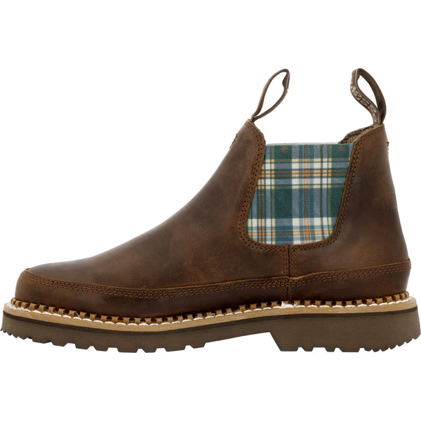 Georgia Boot Georgia Boot Women's Plaid Chelsea Romeo Shoe