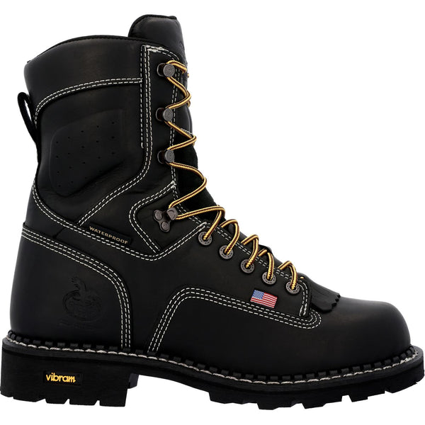 georgia boot Men's USA Logger Waterproof Work Boot – Georgia Boot