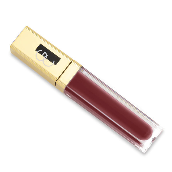 gerard cosmetics Color Your Smile Plum Crazy Mauve Lip Gloss with mirror and light - buttery smooth opaque – Gerard Cosmetics