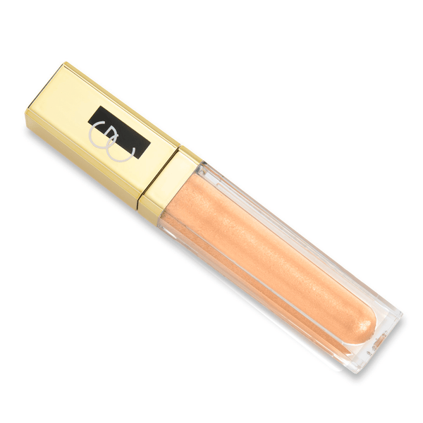 gerard cosmetics Crystal Color Your Smile Clear Lip Gloss with gold glitter mirror and light - buttery smooth opaque – Gerard Cosmetics