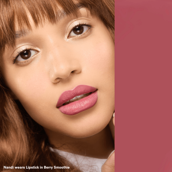 Gerard Cosmetics Gerard Cosmetics Berry Smoothie Best Pink Lipstick - Highly Pigmented Traditional Bullet Lip Stick With A Creamy Finish