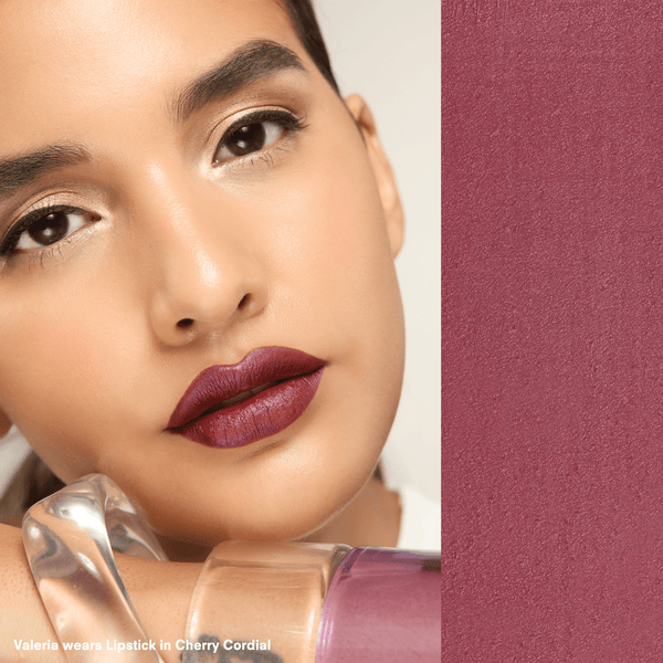 Gerard Cosmetics Gerard Cosmetics Cherry Cordial Dark Red Lipstick - Highly Pigmented Traditional Bullet Lip Stick With A Matte Finish