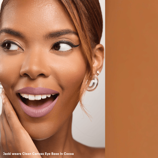 Gerard Cosmetics Gerard Cosmetics Clean Canvas Cocoa Eye Concealer And Base Eye Primer For Deeper Skin Tones