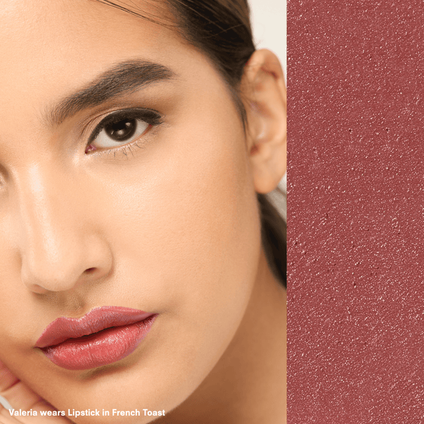 Gerard Cosmetics Gerard Cosmetics French Toast Brown Lipstick - Highly Pigmented Best Traditional Bullet Lip Stick With A Satin Finish