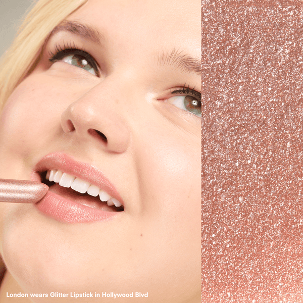 Gerard Cosmetics Gerard Cosmetics Glitter Lipstick - Smooth Application And Glittery Finish. Hollywood Blvd - Glitter Nude