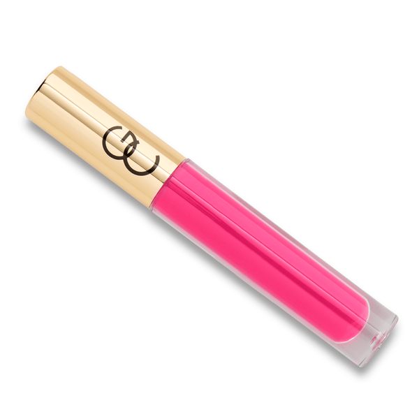 gerard cosmetics Gerard Cosmetics Supreme Lip Creme creamy liquid lip stick gloss finish . Electric Rose - bright pink