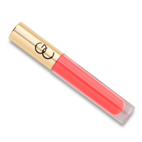 gerard cosmetics Gerard Cosmetics Supreme Lip Creme creamy liquid lip stick gloss finish . Blooming Hibiscus- bright coral