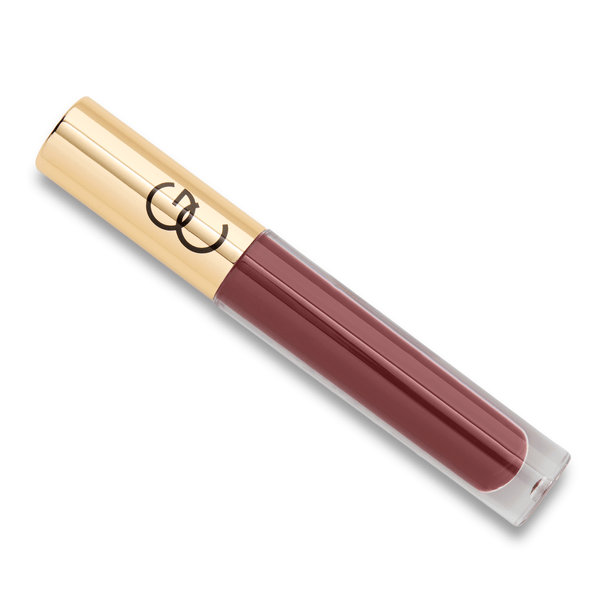 gerard cosmetics Gerard Cosmetics Supreme Lip Creme creamy liquid lip stick gloss finish . Man-eater- vampy red