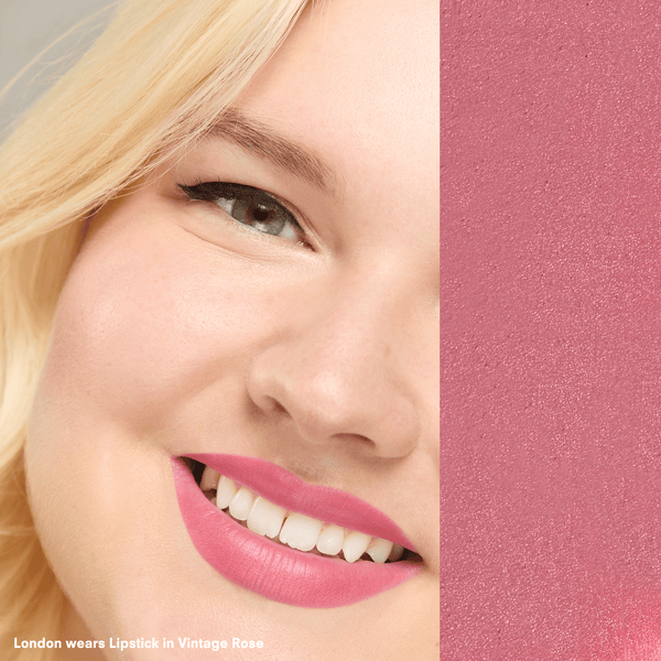 Gerard Cosmetics Gerard Cosmetics Vintage Rose Mauve Pink Lipstick - Highly Pigmented Traditional Bullet Lip Stick With A Matte Finish