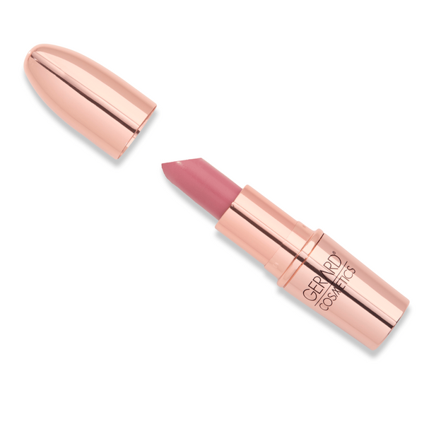 gerard cosmetics Gerard Cosmetics Vintage Rose mauve pink Lipstick - Highly pigmented traditional bullet lip stick with a matte finish