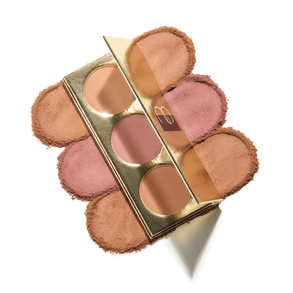 gerard cosmetics Honeymoon 3 shade Starlet Blush and Bronzer Face Palette for blush and contour – Gerard Cosmetics