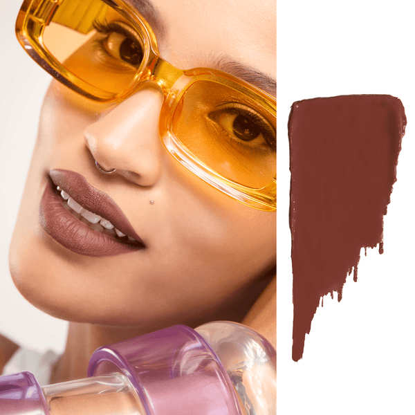Gerard Cosmetics Mudslide Deep Brown HydraMatte Liquid Lipstick .Comfortable Formula Long Wearing And Mask Transfer Proof – Gerard Cosmetics