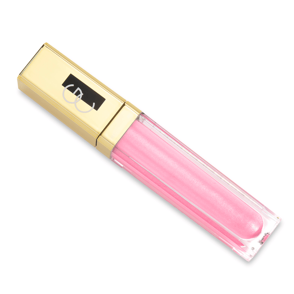 gerard cosmetics Pink Frosting Glitter Color Your Smile Lip Gloss with mirror and light - buttery smooth opaque – Gerard Cosmetics
