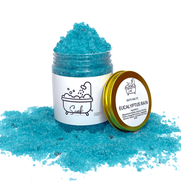 gerard cosmetics Soak Society Bath Salts - Eucalyptus Rain – Gerard Cosmetics
