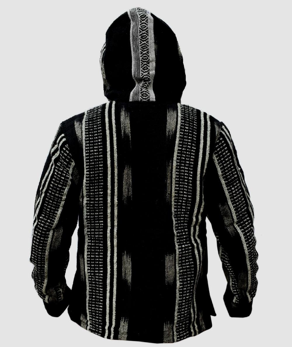 gheri Black White Gheri Baja Hoody