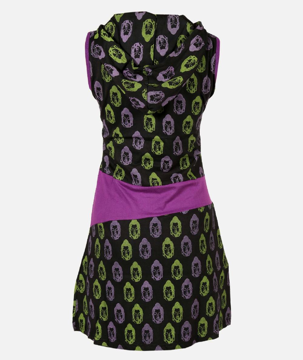 Gheri Buddhaprint Hoody Dress