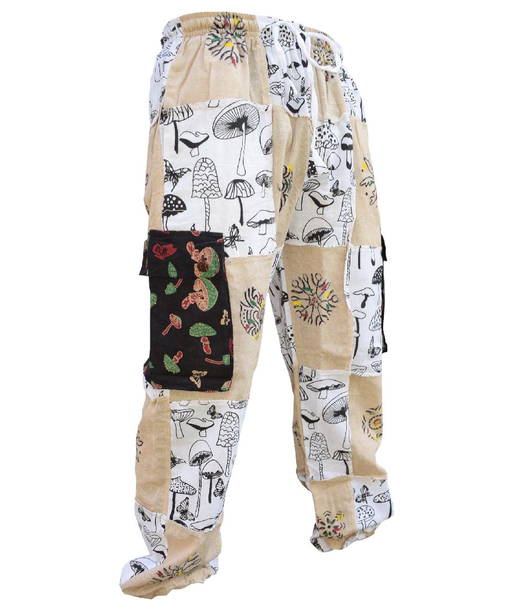 Gheri Butterfly Mushroom Print Trouser