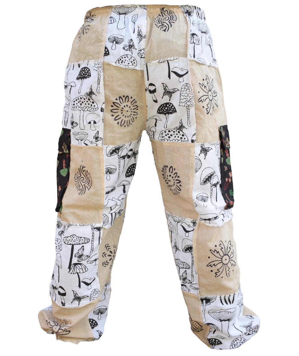 Gheri Butterfly Mushroom Print Trouser
