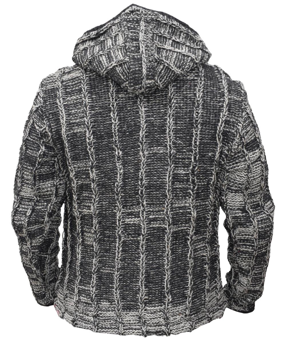 Gheri Charcoal Ribbed Wooly Jumper