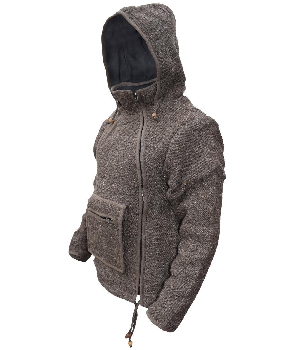 Gheri Charcoal Woolen Kangaroo Charcoal