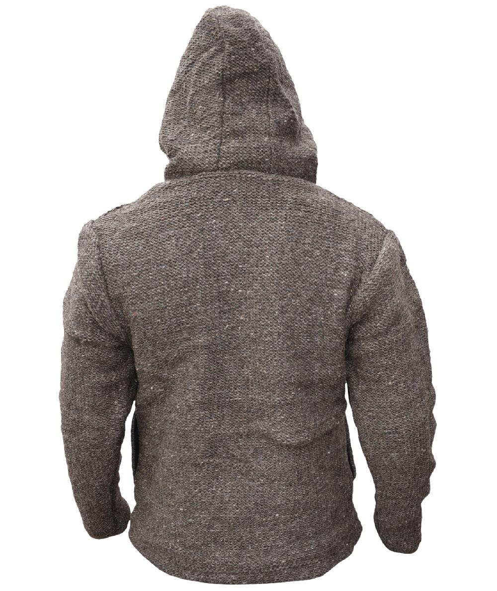 Gheri Charcoal Woolen Kangaroo Charcoal