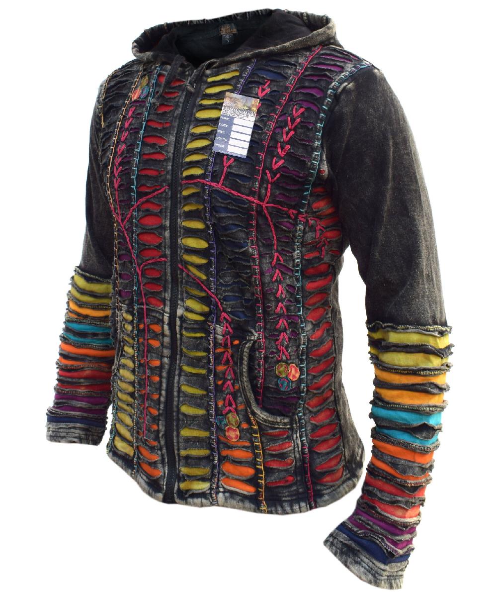 Gheri Dragonfruit Mens Boho Jacket Non Lined