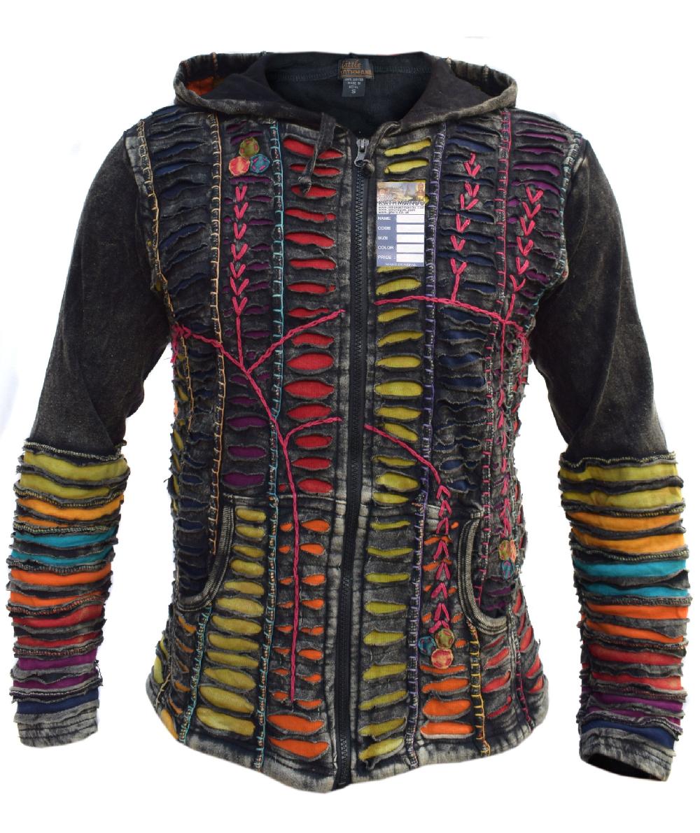 gheri Dragonfruit Mens Boho Jacket Non lined