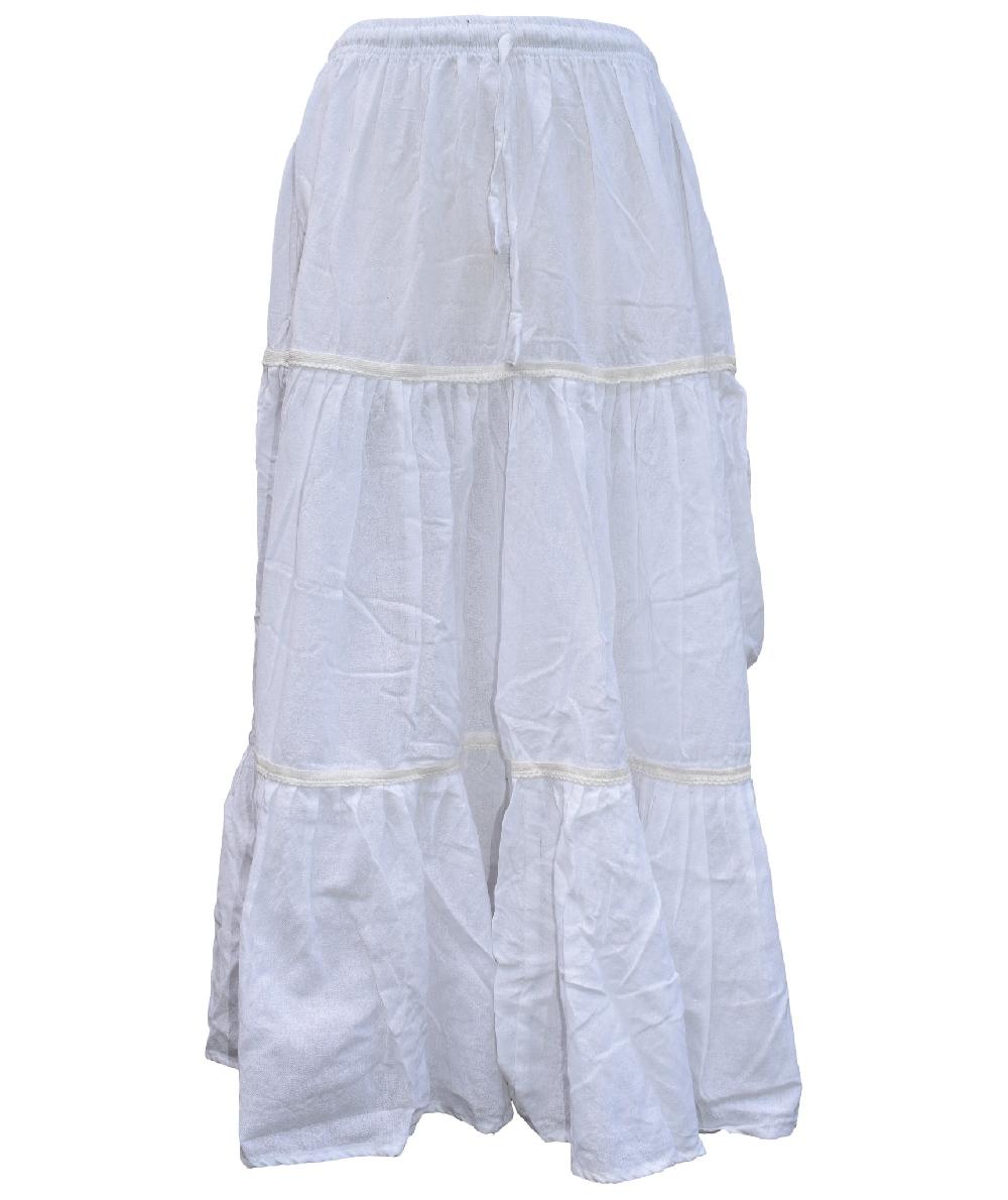 Gheri Gypsy Printed Patchwork Printed Skirt A