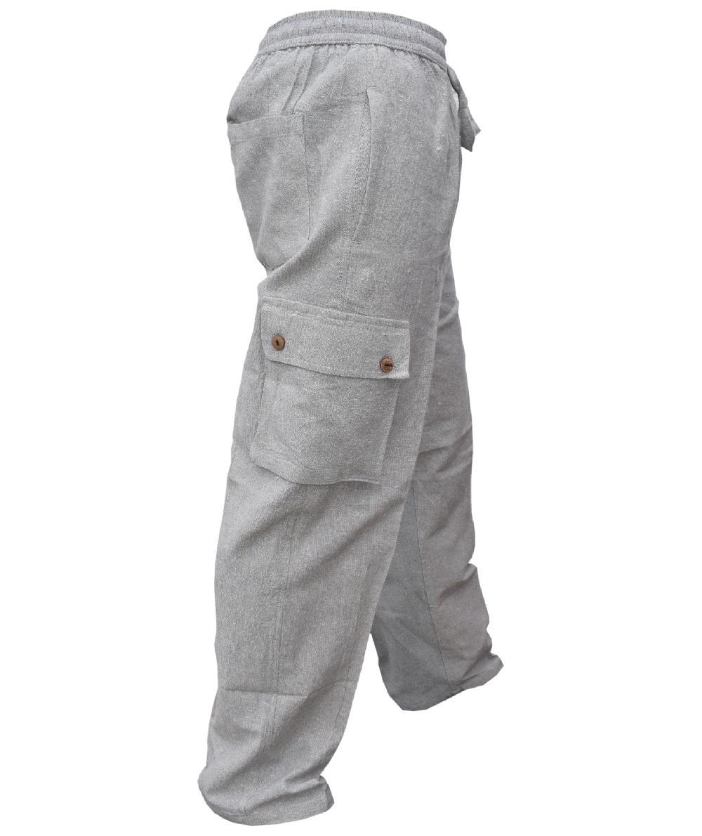 Gheri Hemp Natural Cargo Pants