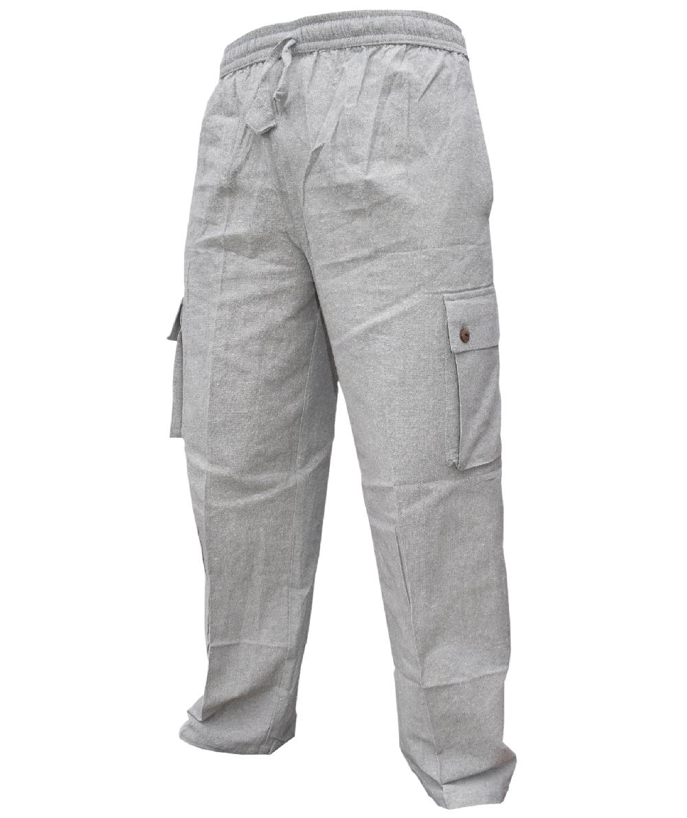 Gheri Hemp Natural Cargo Pants