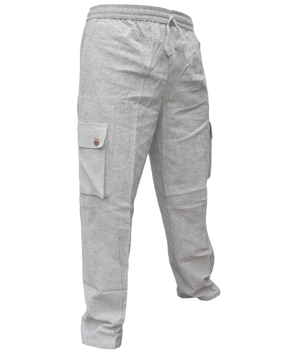 gheri Hemp Natural Cargo Pants