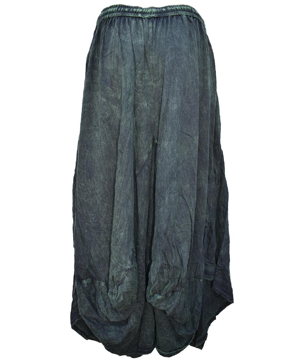 Gheri High Low Cargo Skirt Green