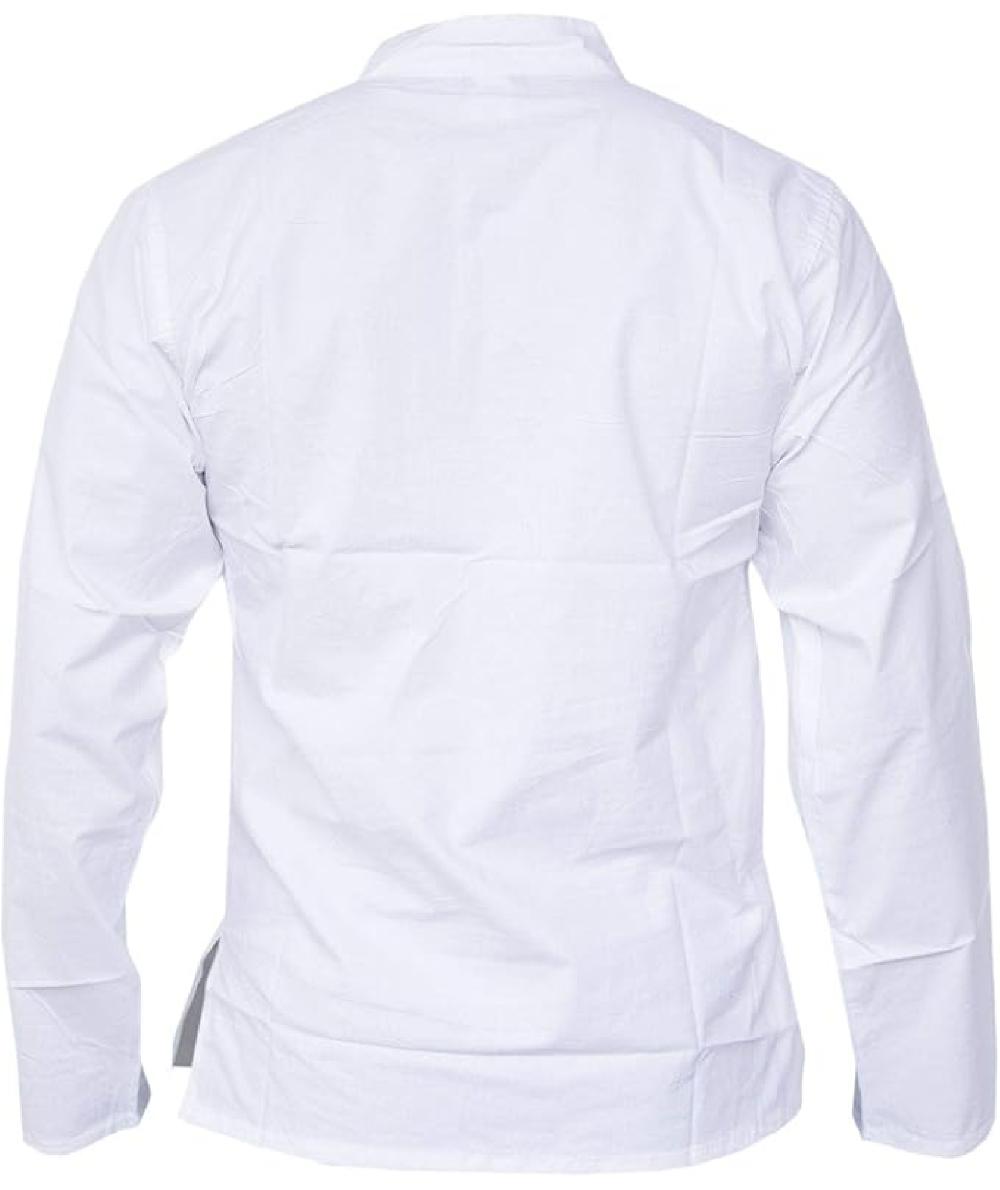 Gheri Ice White Grandad Shirt