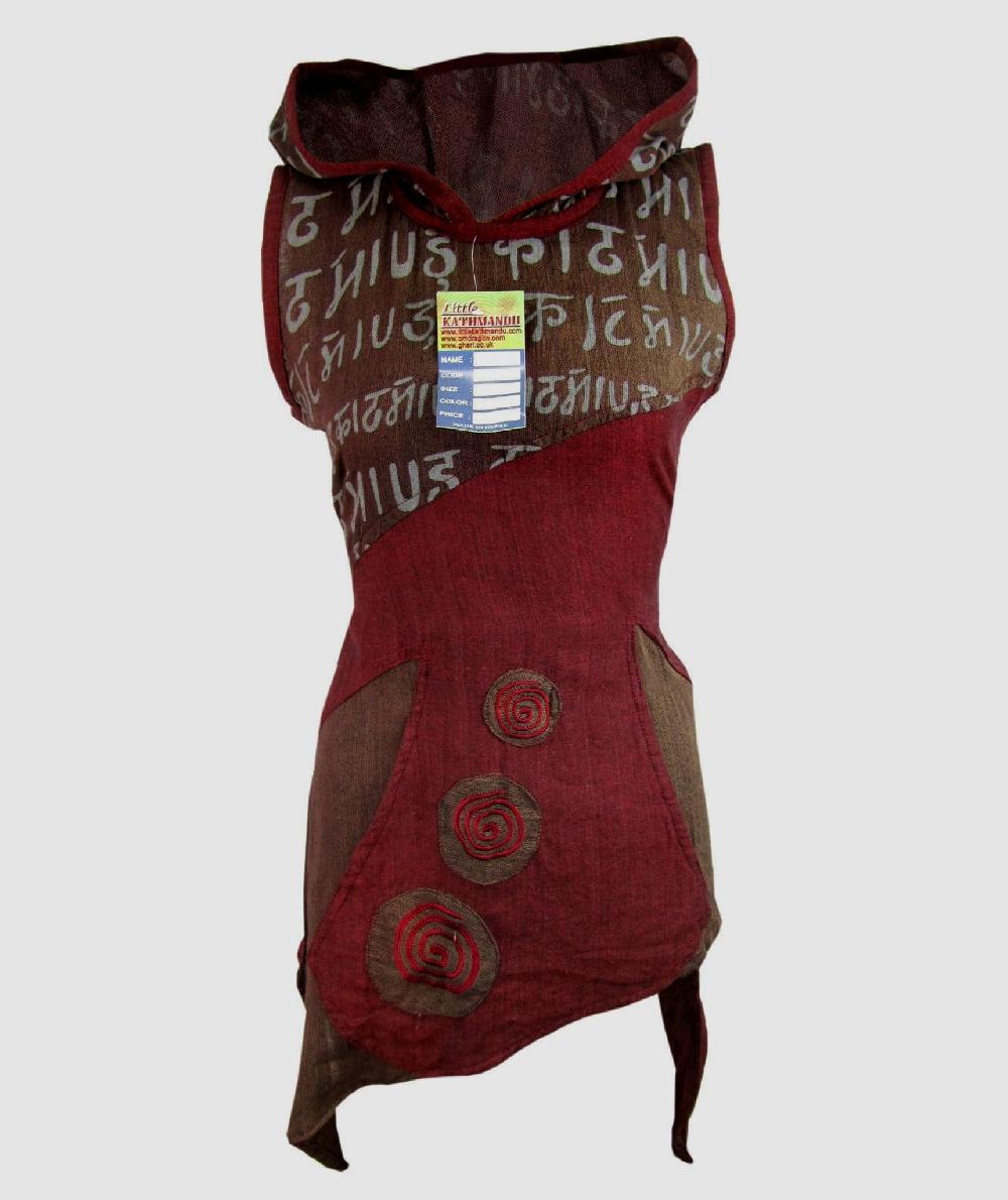 Gheri Kathmandu Dress MAROON