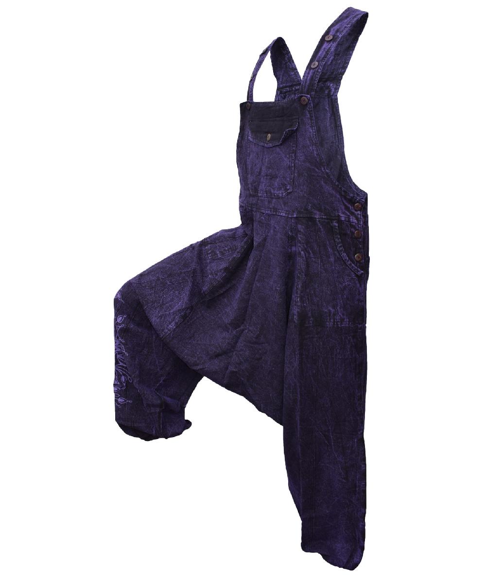 Gheri Mandala Print Dungaree Green