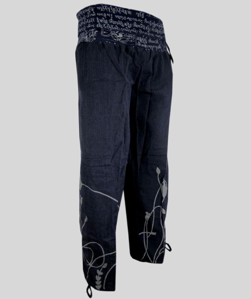 Gheri Mantra Yoga Trouser Black Orange