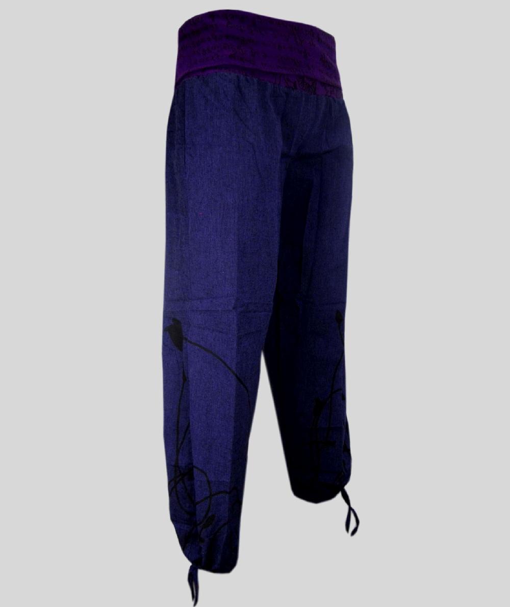 Gheri Mantra Yoga Trouser Black Orange