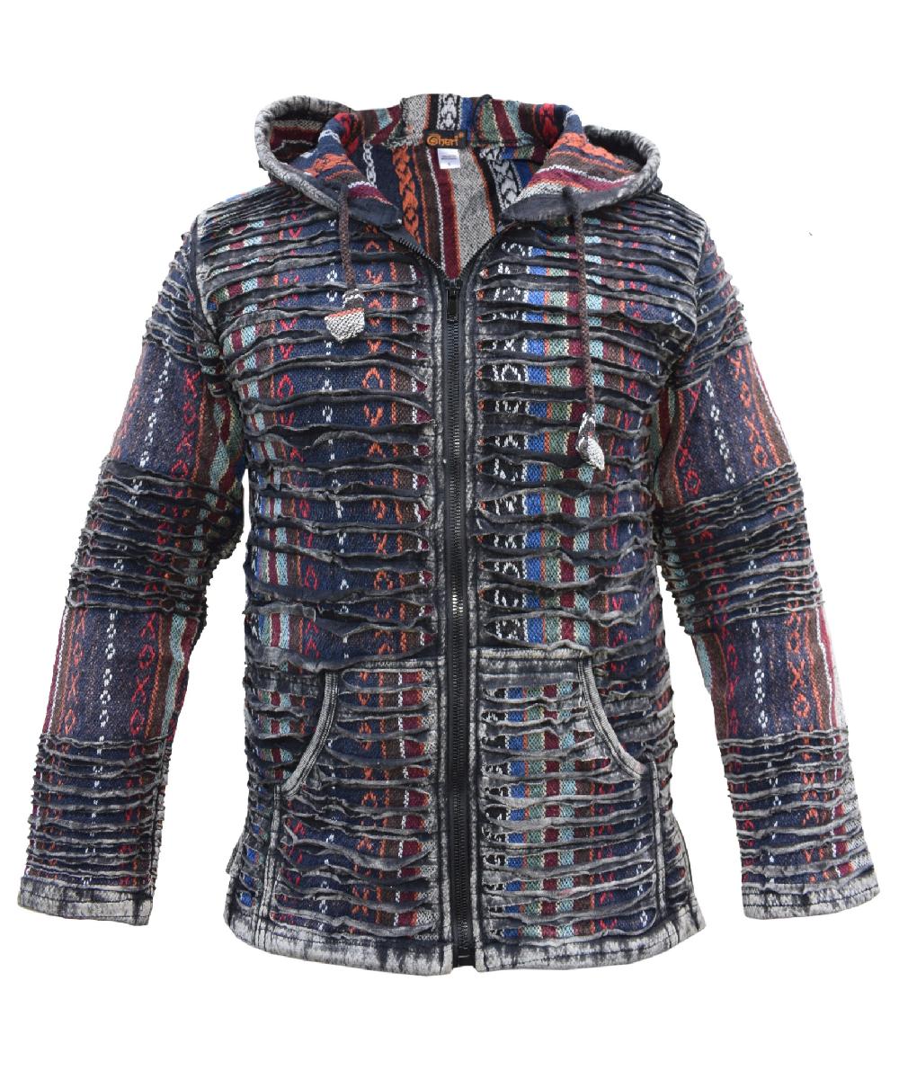 gheri Mens Razorcut Baja Jacket Multicolor