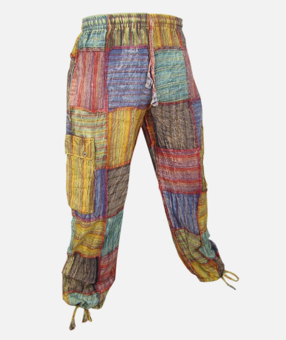 Gheri Overlock Patch Stonewashed Trouser