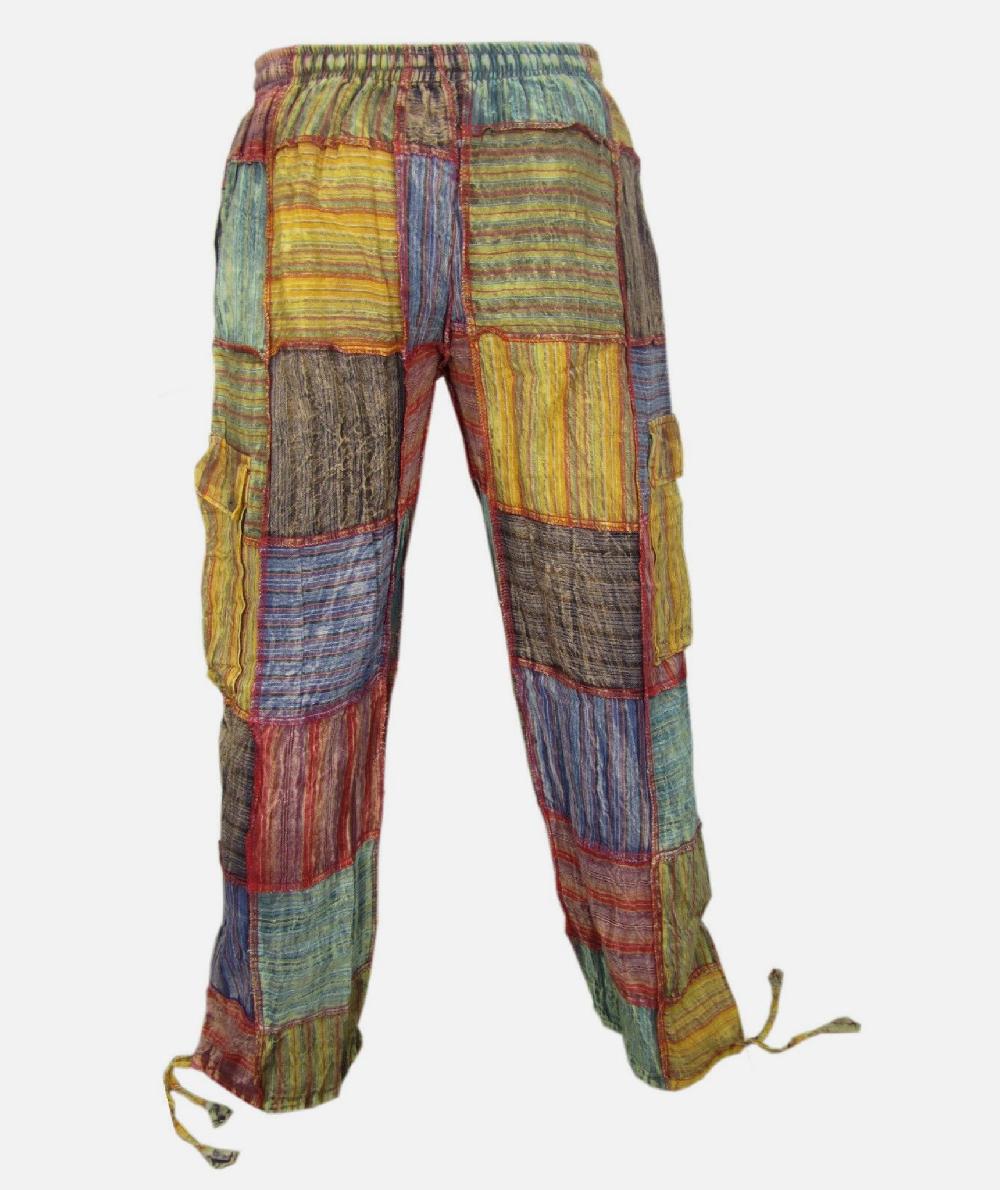 Gheri Overlock Patch Stonewashed Trouser