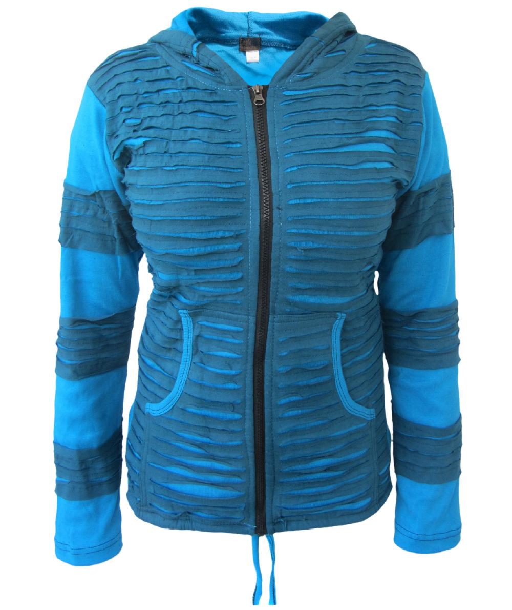 Gheri Razorcut Gothic Ribs Hoody Black