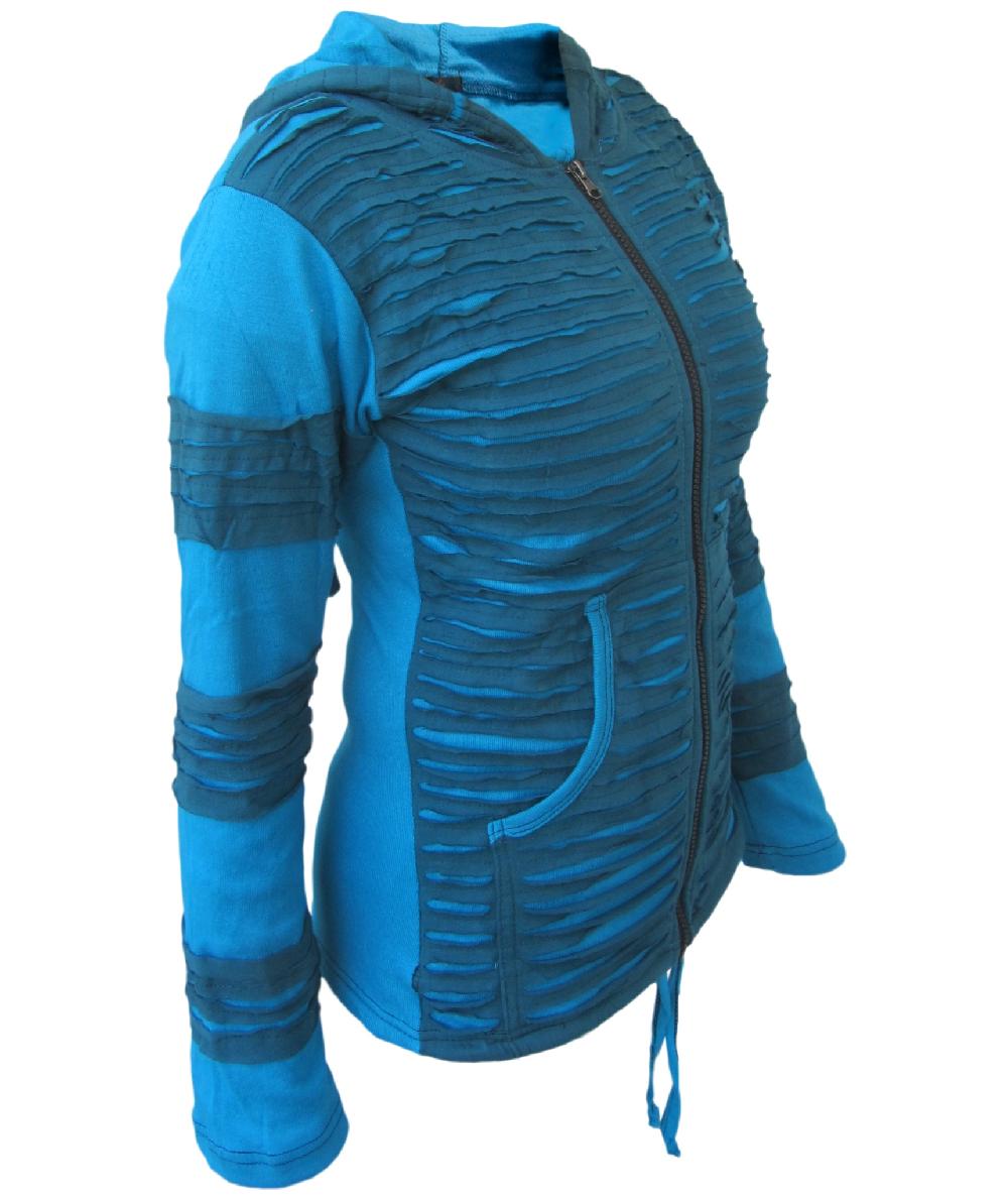 Gheri Razorcut Gothic Ribs Hoody Black